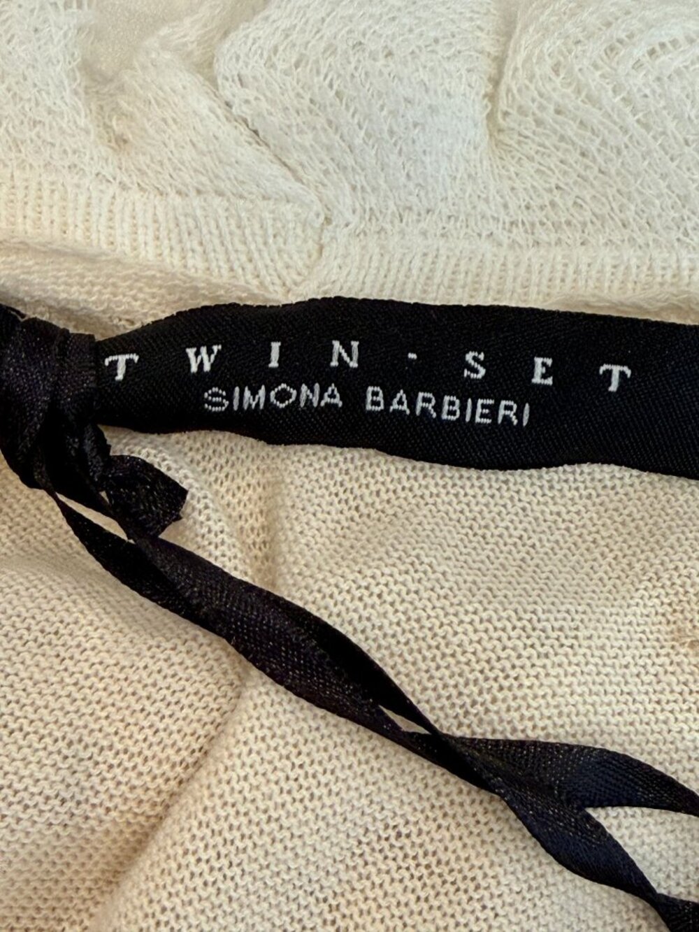 Twin-Set Simona Barbieri jumper $290 NWT - Size S - Picture 9 of 11